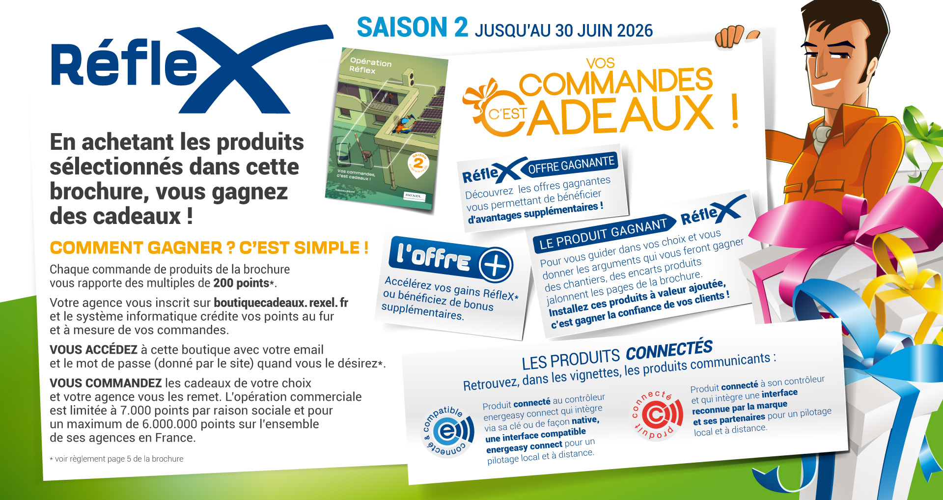 Reflex, saison 02, je commande des produits de la brochure et je gagne !